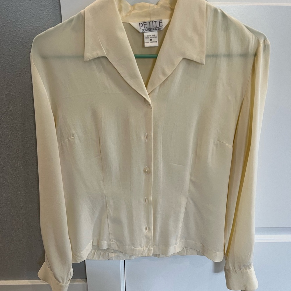 Lightweight Summer Silk Blouse
